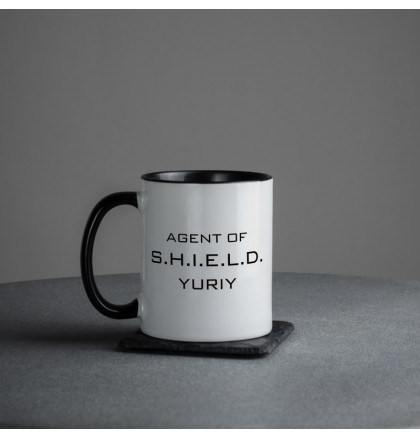 Кружка MARVEL "Agent of shield" персонализированная, фото 2, цена 220 грн